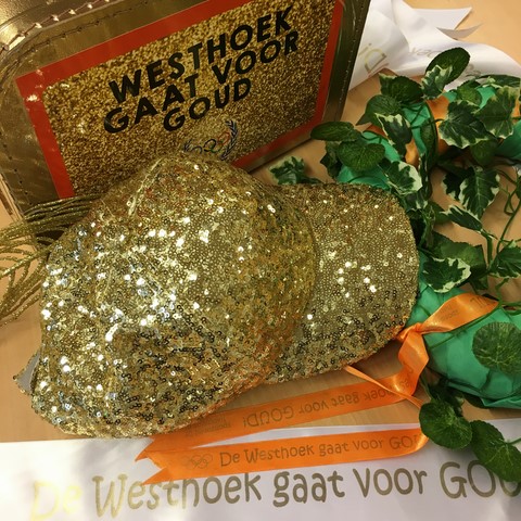 Medaillelint sjerpen finishlint KBS De Westhoek carnaval